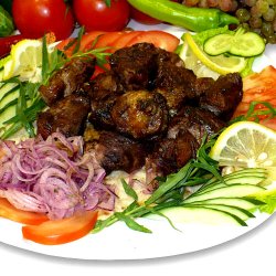 Шашлык из бараньей мякоти